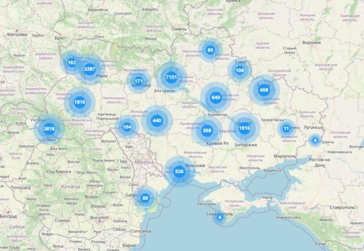 Модуль «Карта покупців для Опенкарт»
