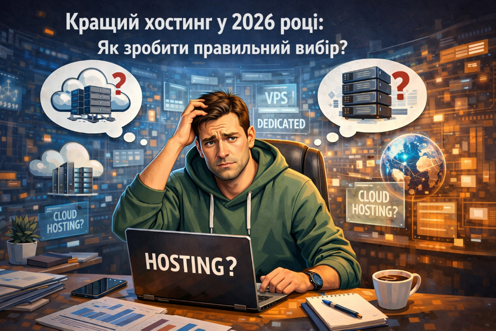 Кращий хостинг для вашого сайту: як зробити правильний вибір у 2026 році